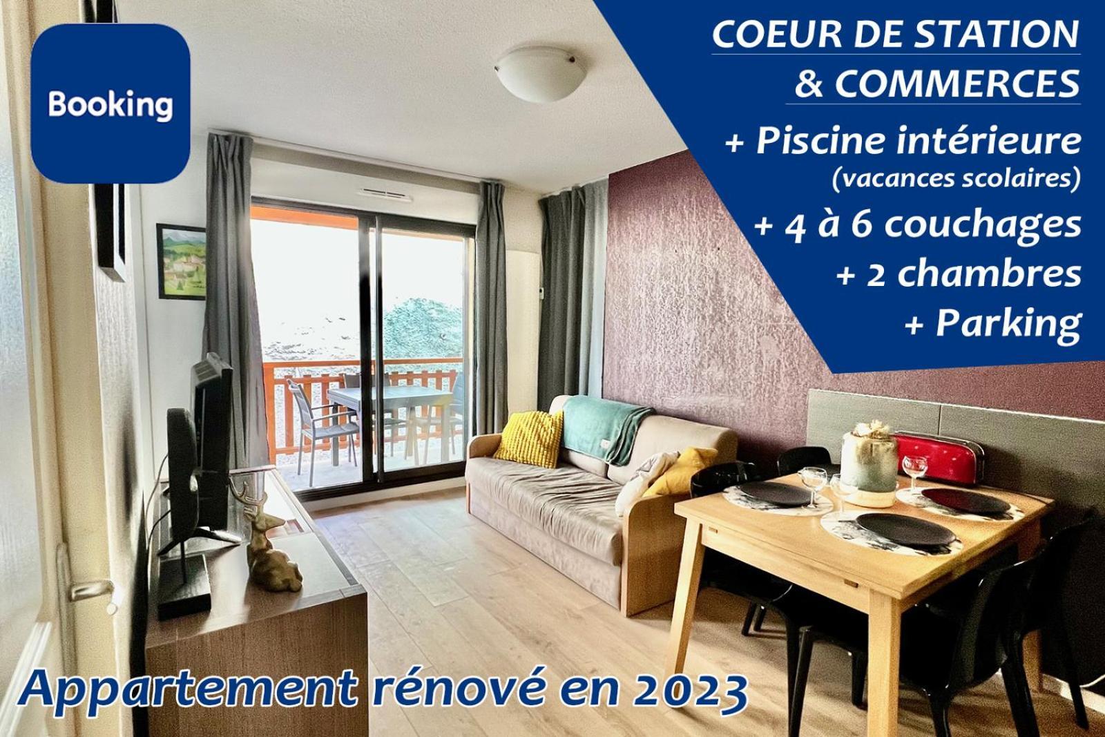 Appartement Familial Avec Parking Centre Valberg Peone Luaran gambar